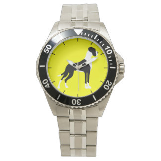 Great Dane Clock Watch