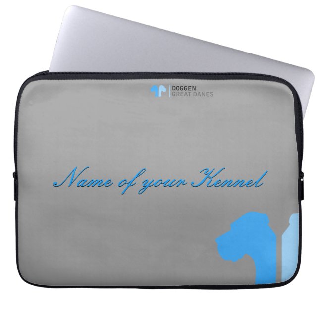 Great Dane Collections Bluemin Laptop Sleeve (Front)