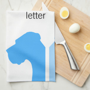 Great Dane Collections Bluemin Tea Towel