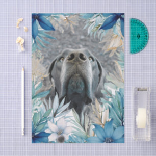 Great Dane Comic Puppy Tissue Paper