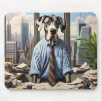 Great Dane Corporate Businessman