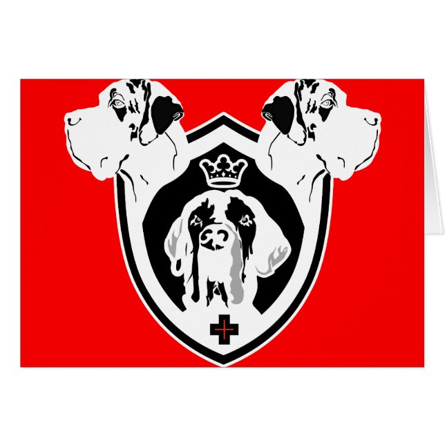 Great Dane Crest (Front Horizontal)