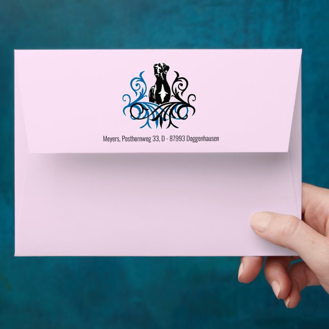 Great Dane Crest Envelope (Hand)