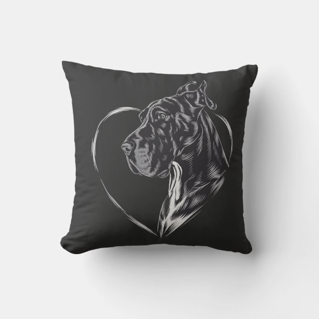 Great Dane  Cushion (Front)