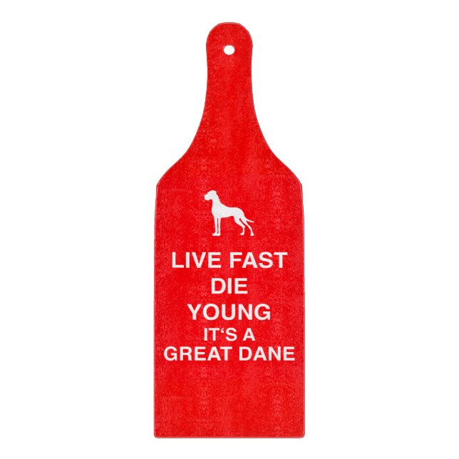 Great Dane Cutting Board (Front)