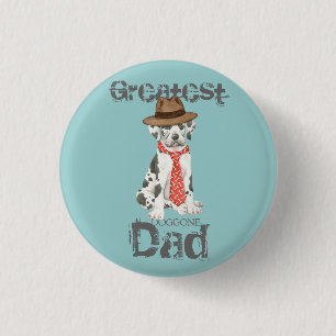 Great Dane Dad 3 Cm Round Badge