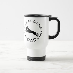 Great Dane Dad Jumper Travel Mug