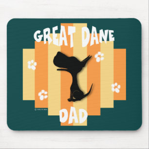 Great Dane Dad Mousepad
