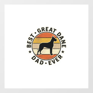 Great Dane Dad Vintage Sunset Dog Lover Shirt_1