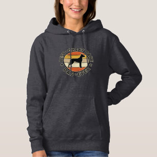 Great Dane Dad Vintage Sunset Dog Lover Shirt_1 Hoodie