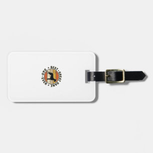 Great Dane Dad Vintage Sunset Dog Lover Shirt_1 Luggage Tag