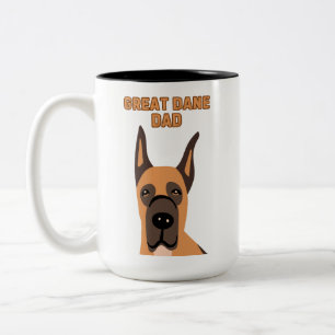 Great Dane DadT-Shirt Two-Tone Coffee Mug