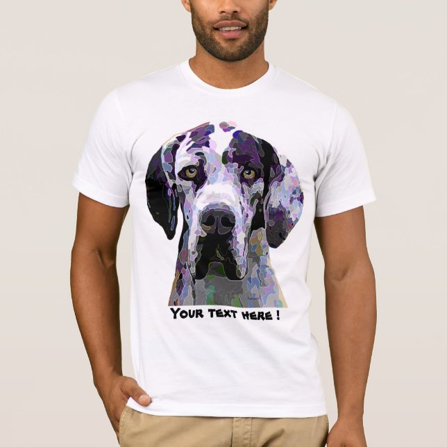 Great Dane Dazzling Colours T-Shirt (Front)