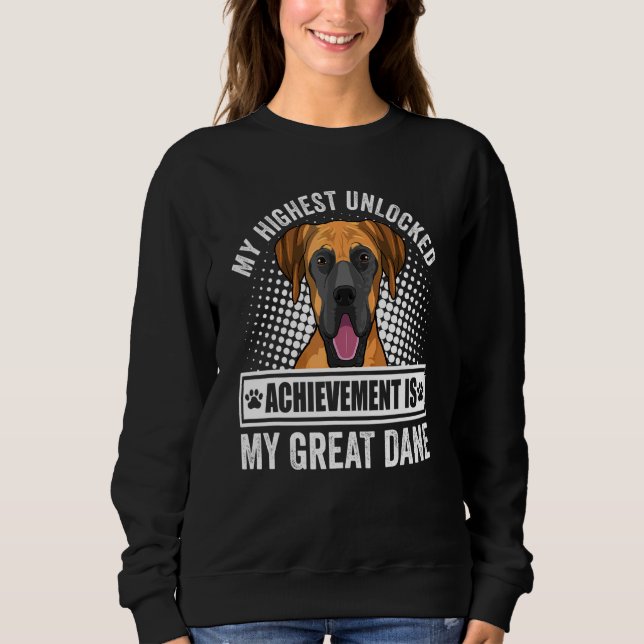 Great Dane Dog Apparel Great Dane Accessories Sweatshirt (Front)