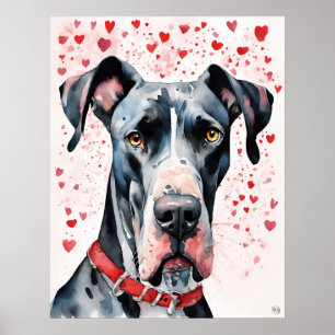 Great Dane - Dog Art Print