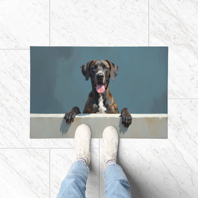 Great Dane Dog Doormat Art (Indoor)