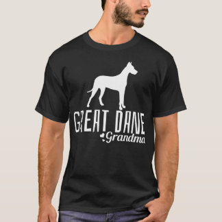 Great Dane Dog Grandma  T-Shirt