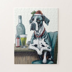Great Dane Dog Jigsaw Puzzle
