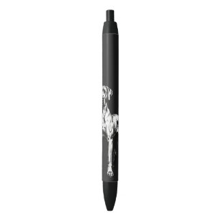 Great Dane Dog, modern lined illustration Black Ink Pen