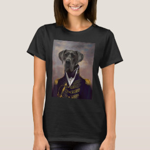 Great Dane Dog Renaissance Pet Portrait Mediaeval T-Shirt