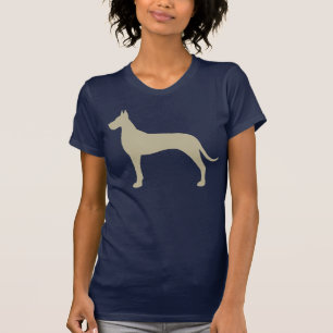 Great Dane Dog Silhouette T-Shirt