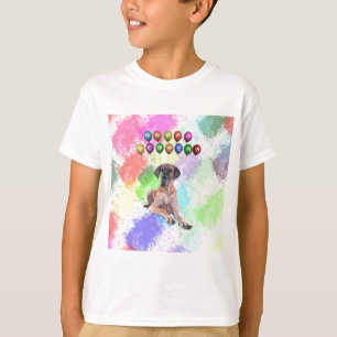 Great Dane Dog Wishing Happy New Year T-Shirt