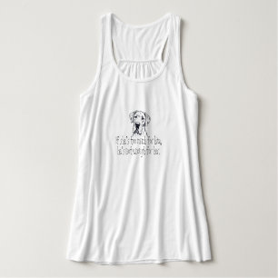 Great Dane Feminin wise words you're enough Singlet