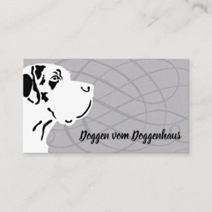 Great Dane Floral Business Card