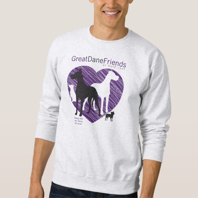 Great Dane Friends Mens GDFRL Sweatshirt (Front)