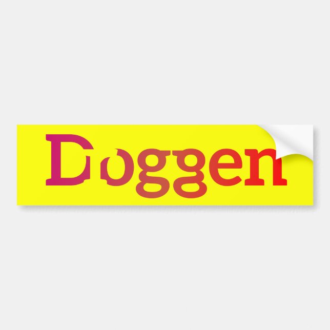 Great Dane Fun Gifts Bumper Sticker (Front)