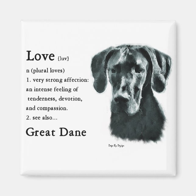 Great Dane Gifts Magnet (Front)