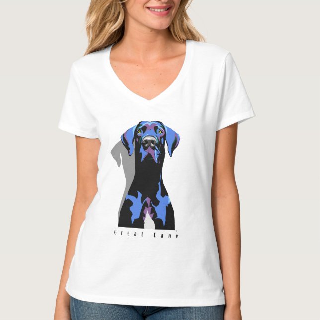 Great dane girl. T-Shirt (Front)