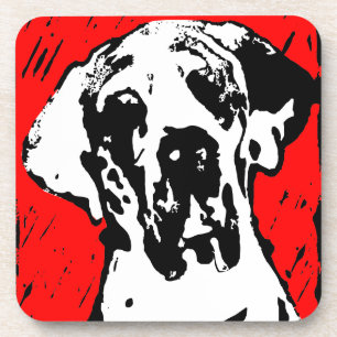 Great Dane Graphics Coaster
