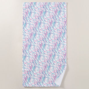 Great Dane Graphik pattern Beach Towel