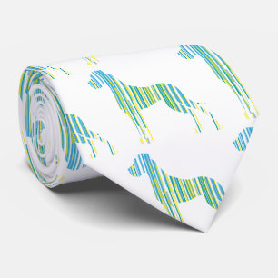 Great Dane green Tie