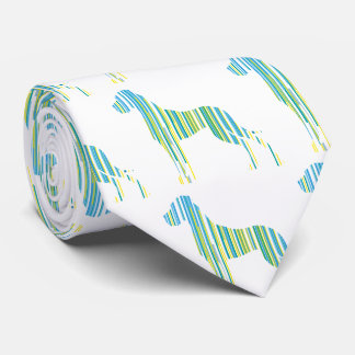 Great Dane green Tie