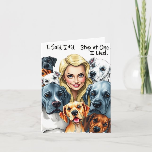 Great Dane Greeting Card (Front)