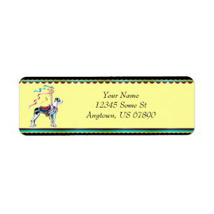 Great Dane Harlequin Carousel UC Labels