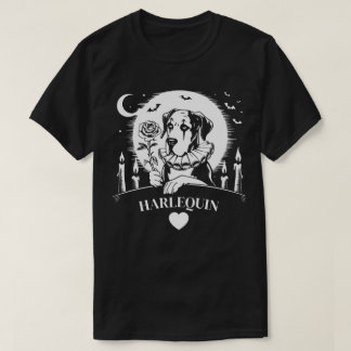 Great Dane HARLEQUIN HEART T-Shirt