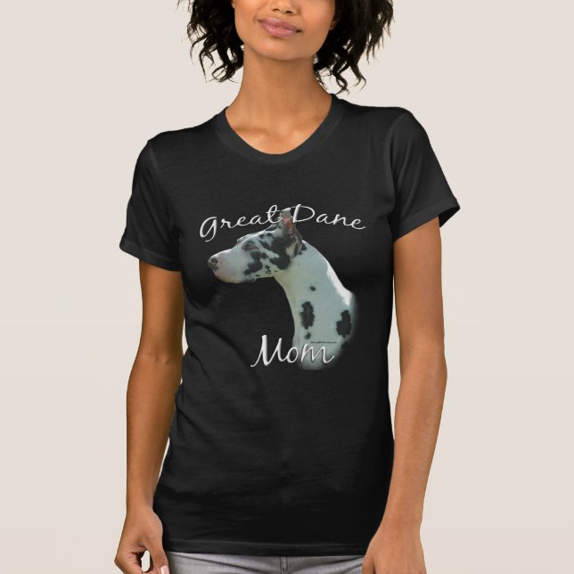 Great Dane (harlequin) Mum 2 T-Shirt (Front)