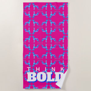 Great Dane Head Beach Towel