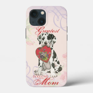 Great Dane Heart Mum iPhone 13 Mini Case