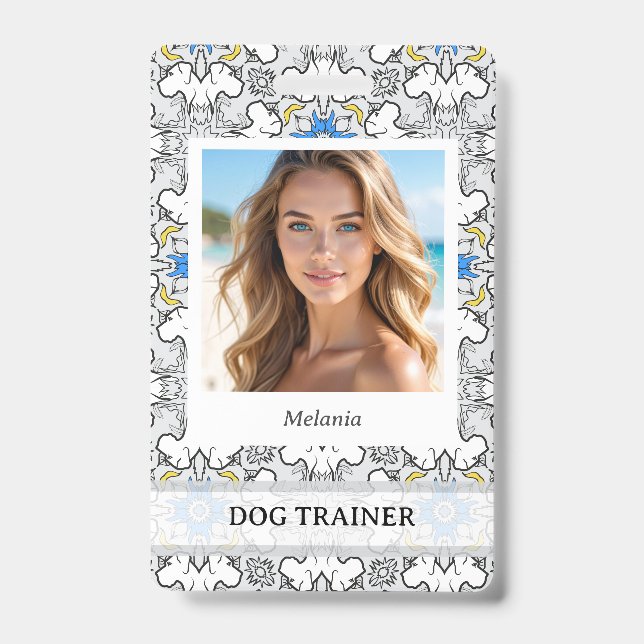 Great Dane  ID Badge (Front)