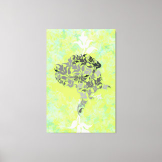 Great Dane Illustration Canvas Print