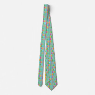Great dane illustration doubleside tie