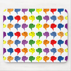 Great Dane Illustration Mouse Pad