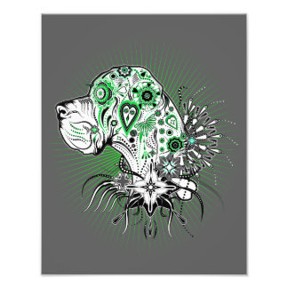 Great Dane illustration Photo Print