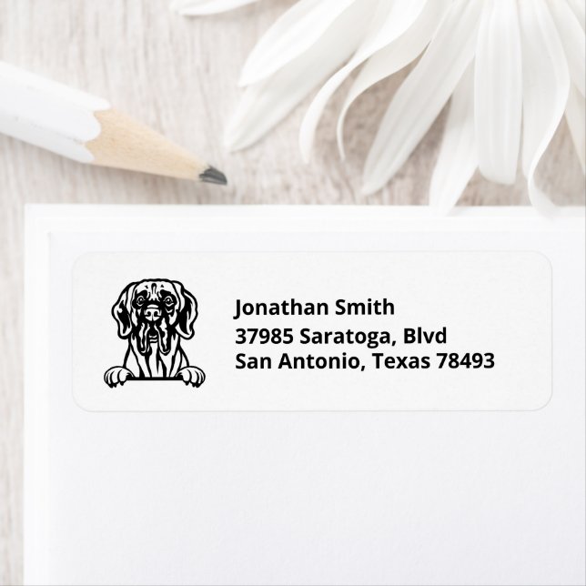 GREAT DANE | Image on Return Address (Insitu)