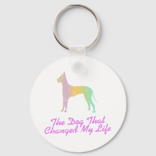 Great Dane Key Ring