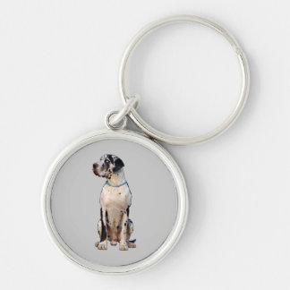Great Dane Key Ring